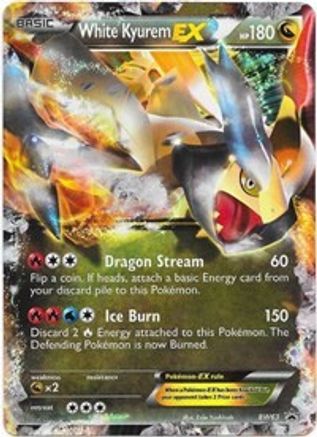 White Kyurem-EX BW63/101 - BW Black Star Promos Holofoil