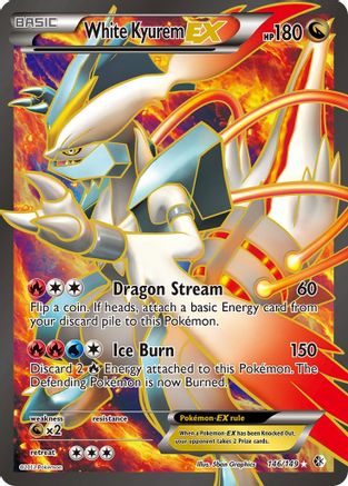 White Kyurem-EX 146/149 - Boundaries Crossed Holofoil