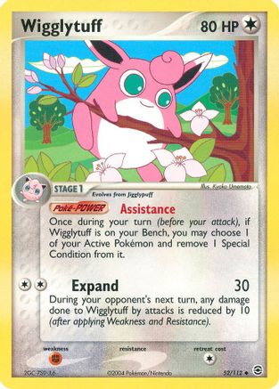 Wigglytuff 52/112 - FireRed & LeafGreen Reverse Holofoil