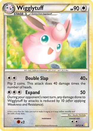 Wigglytuff 56/123 - HeartGold & SoulSilver Reverse Holofoil