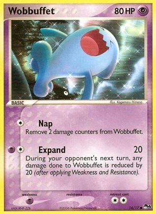 Wobbuffet 16/17 - POP Series 4 Holofoil