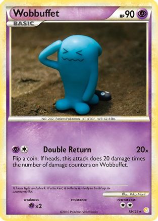 Wobbuffet 13/123 - HeartGold & SoulSilver Holofoil