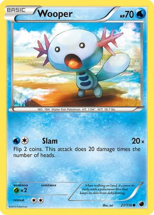 Wooper 21/116 - Plasma Freeze