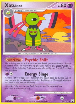 Xatu 44/132 - Secret Wonders Reverse Holofoil