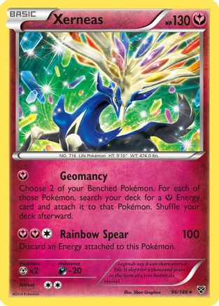 Xerneas 96/146 - XY Reverse Holofoil