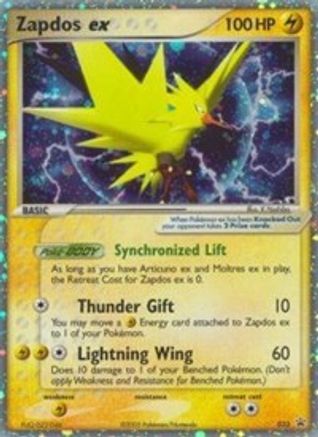 Zapdos ex 33/40 - Nintendo Black Star Promos Holofoil