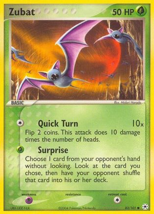 Zubat 83/101 - Hidden Legends