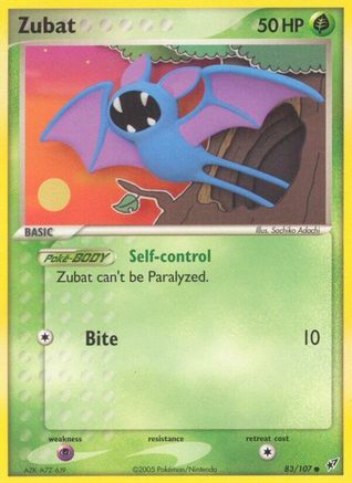 Zubat 83/107 - Deoxys