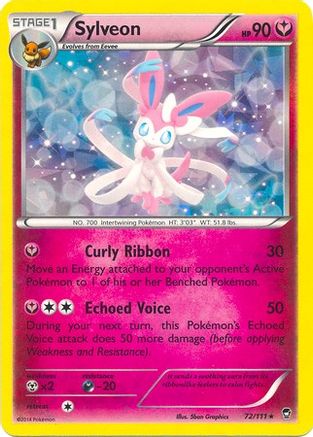 Sylveon - 72/111 (XY Furious Fists) 72 - Deck Exclusives Holofoil