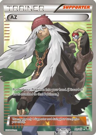 AZ (117 Full Art) 117/119 - Phantom Forces Holofoil