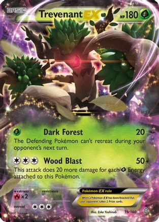 Trevenant-EX 19/160 - Primal Clash Holofoil