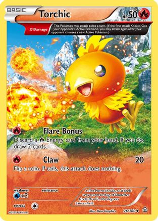 Torchic 26/160 - Primal Clash