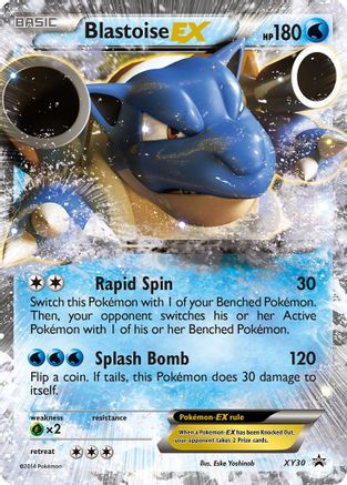 Blastoise-EX XY30/211 - XY Black Star Promos Holofoil