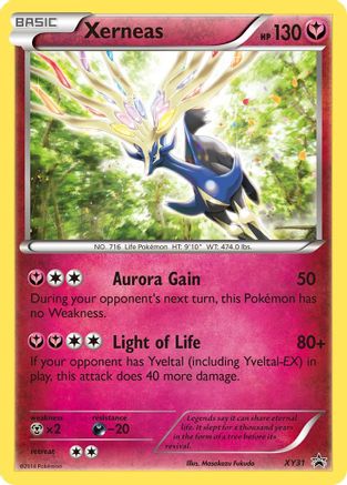 Xerneas XY31/211 - XY Black Star Promos Holofoil