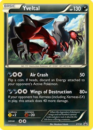 Yveltal XY32/211 - XY Black Star Promos Holofoil