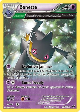 Banette 32/108 - Roaring Skies Reverse Holofoil