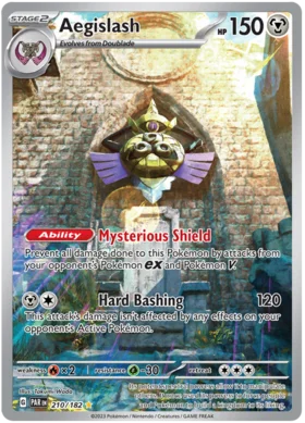 Aegislash 210/182 - Illustration Rare - Paradox Rift - PokeRand