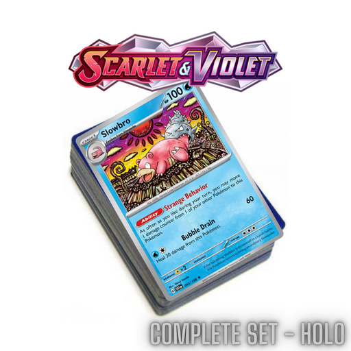 Complete Set - Scarlet and Violet 21 Holo Bulk Cards - PokeRand