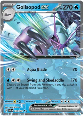 Golisopod ex (050/182) Holo Paradox Rift - PokeRand