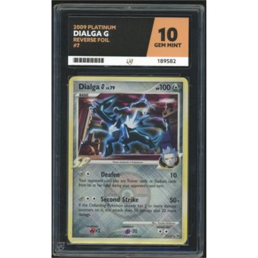 Dialga G Reverse Foil 7 - 2009 Platinum - ACE 10