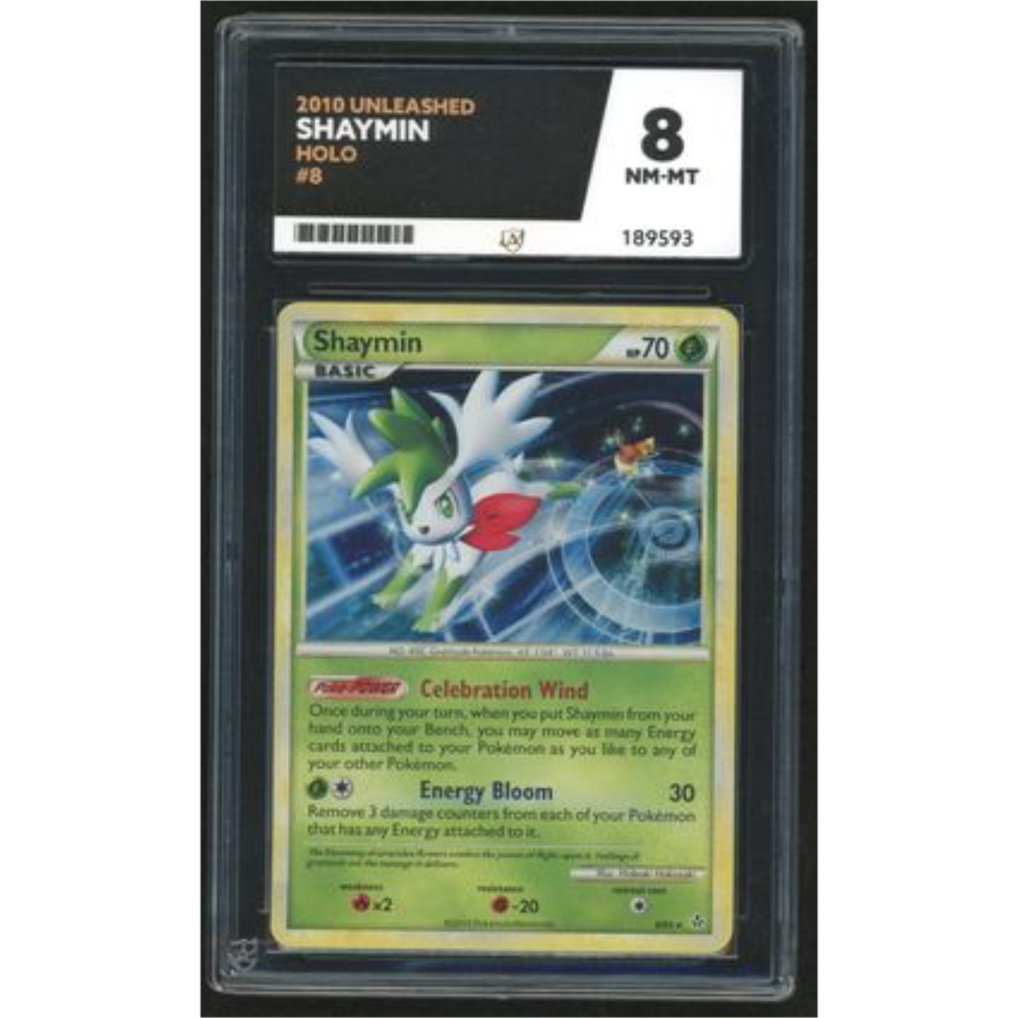 Shaymin Holo 8 - 2010 Unleashed - ACE 8