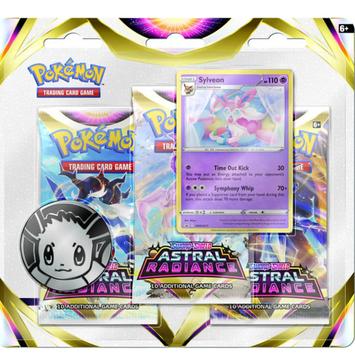 3 Pack Blister (Eevee & Sylveon) - Astral Radiance