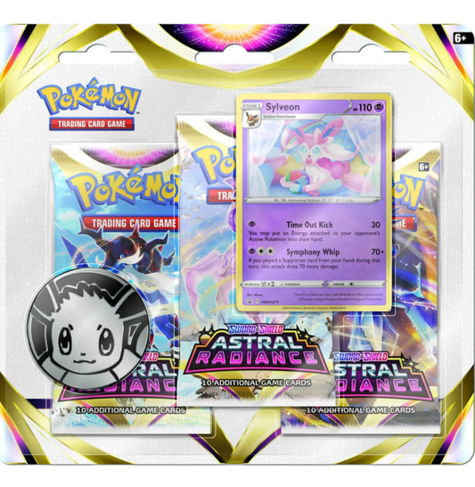 3 Pack Blister (Eevee & Sylveon) - Astral Radiance