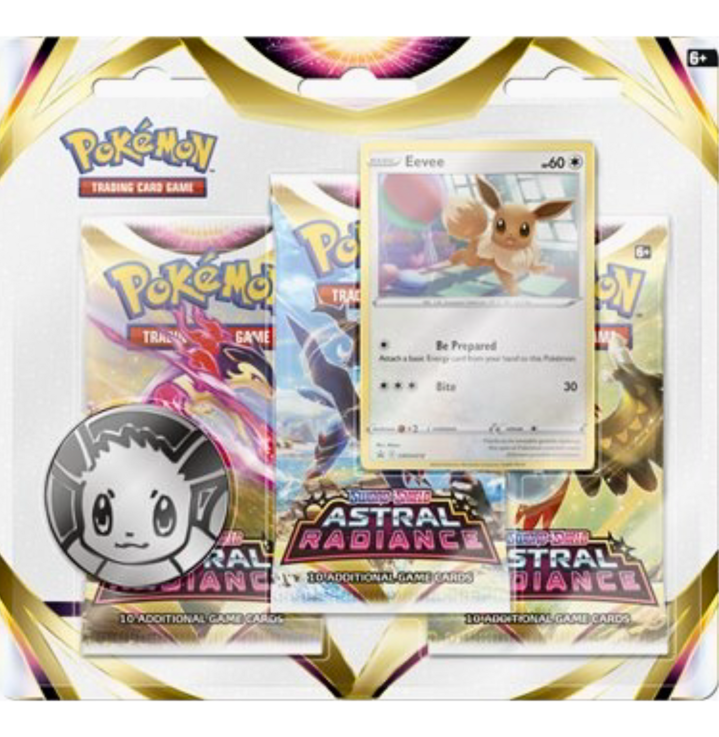 3 Pack Blister (Eevee & Sylveon) - Astral Radiance