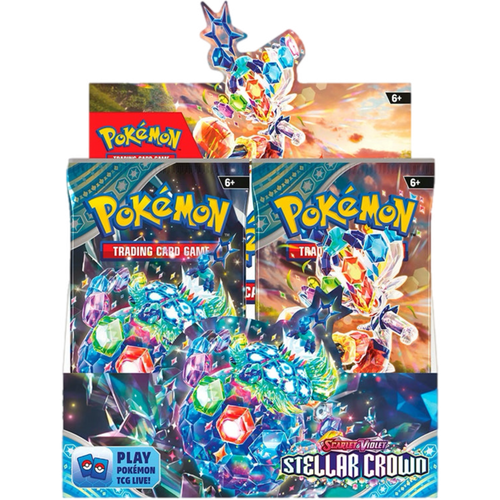 Scarlet & Violet Stellar Crown Pokemon Booster Box (36 Packs)