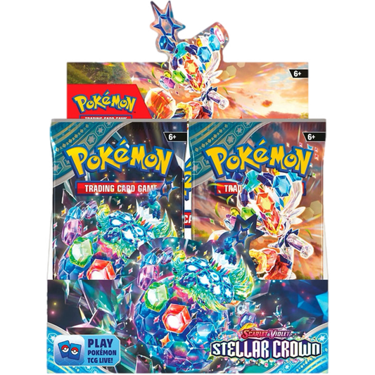 Scarlet & Violet Stellar Crown Pokemon Booster Box (36 Packs)