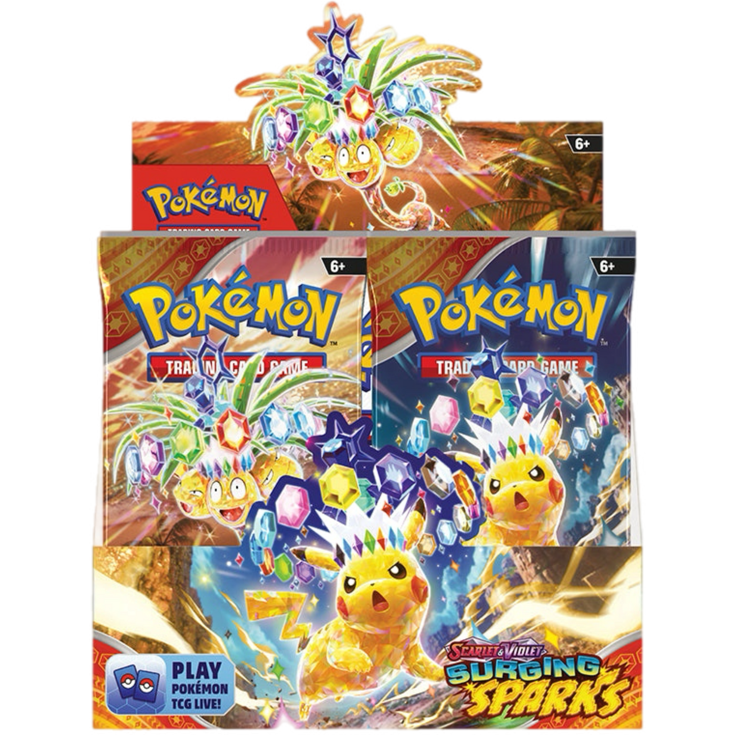 Scarlet & Violet Surging Sparks Pokemon Booster Box (36 Packs) (Pre Order)