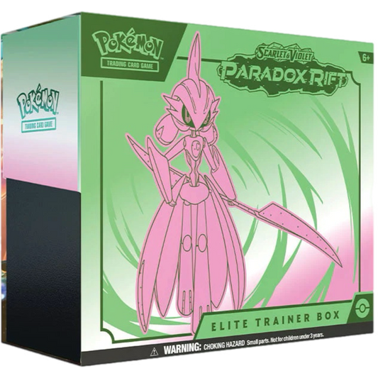 Paradox Rift Pokemon Elite Trainer Box  Iron Valiant