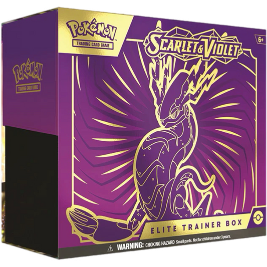 Scarlet & Violet Base Elite Trainer Box  Violet