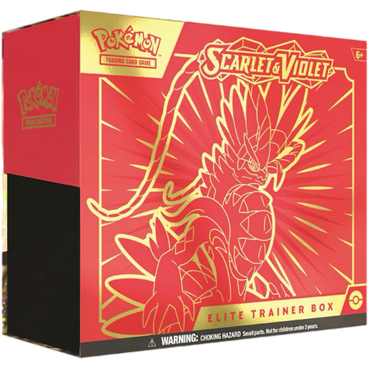 Scarlet & Violet Base Elite Trainer Box Scarlet