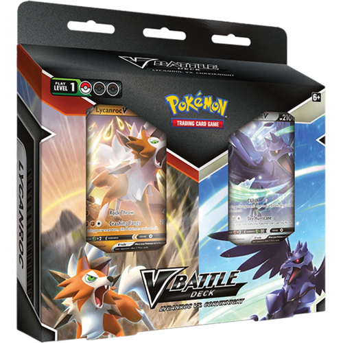 Lycanroc V vs Corviknight V Battle Deck Bundle