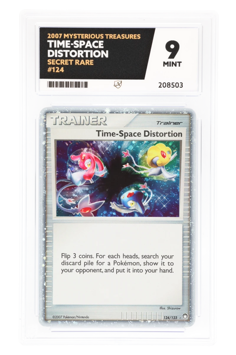 Space Time Distortion - Secret Rare - 124/123 - Mysterious Treasures - ACE 9