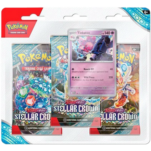 3 Pack Blister - Stellar Crown - Tinkaton & Latias