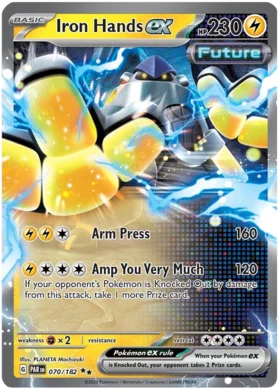 Iron-Hands ex (070/182) Holo Paradox Rift - PokeRand