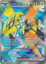 Tapu Koko 222/182 -  Full Art Ultra Rare - Paradox Rift - PokeRand