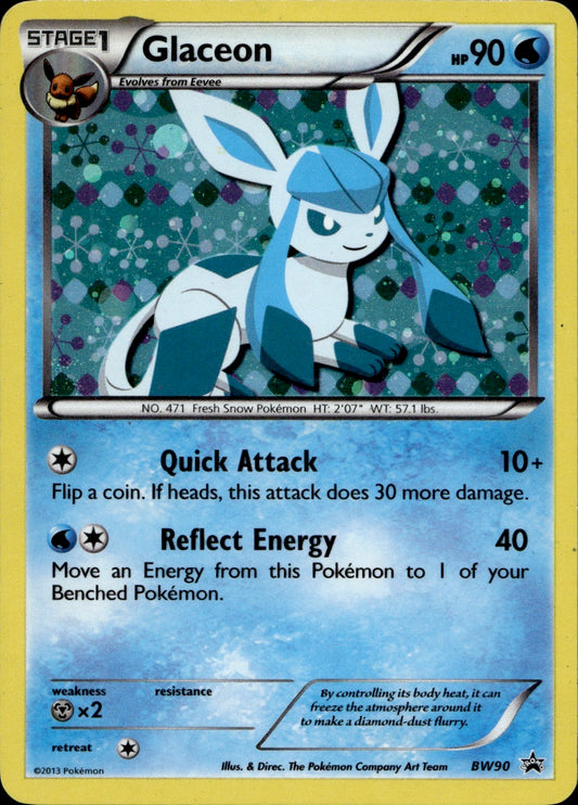 Glaceon  (BW90) - Black Star Promo - Light Play