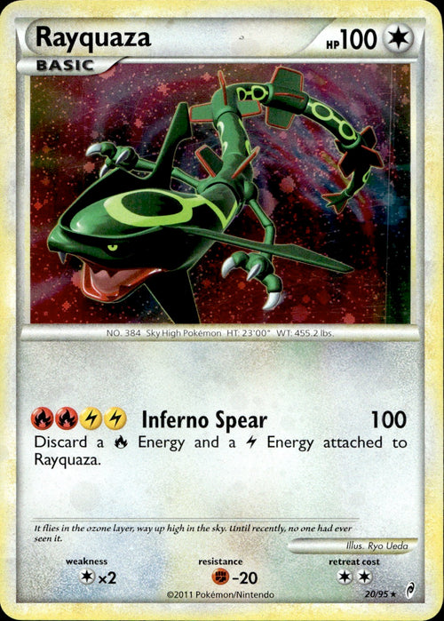 Rayquaza (20/95) - Call Of Legends - Light Play