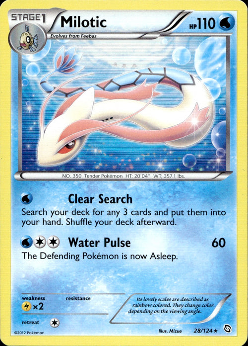 Milotic (28/124) - Dragons Exalted - Near Mint