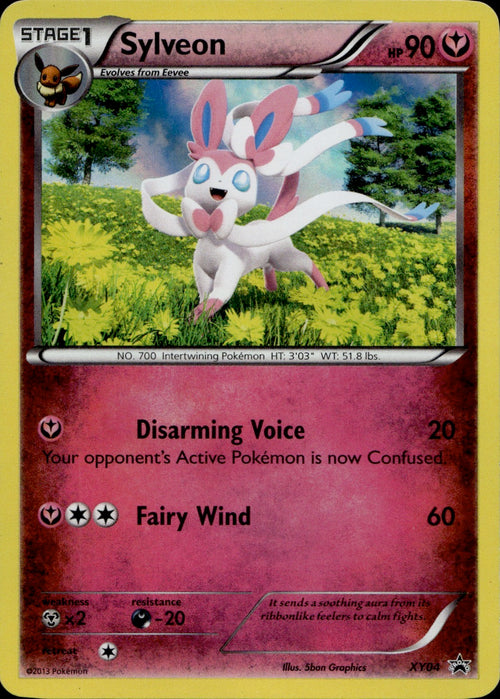 Sylveon (XY04) - Black Star Promo - Light Play