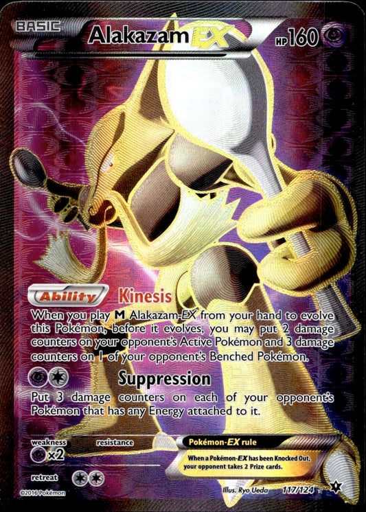 Alakazam EX (117/124) - Fates Collide - Near Mint