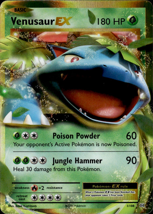 Venusaur EX (1/108) - Evolutions - Near Mint