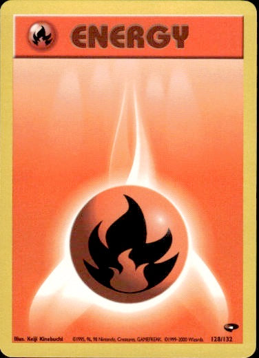 Fire Energy Common  128/132 Gym Challenge