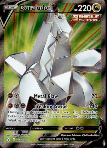 (197/203) Duraludon V - Full Art - Evolving Skies