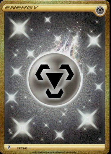 237/203 Metal Energy - Gold Card - Evolving Skies