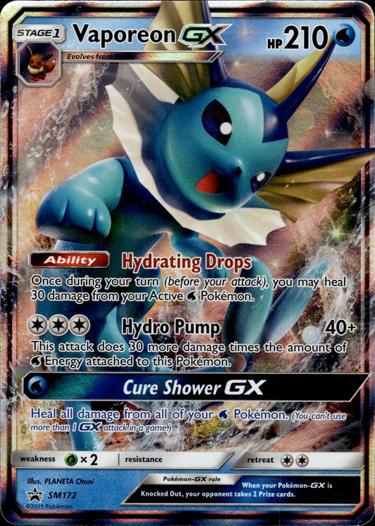 Vaporeon GX - Sun & Moon Promo (SM172)