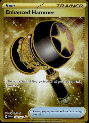 Enhanced Hammer Gold Secret Rare 224/167 - Twilight Masquerade